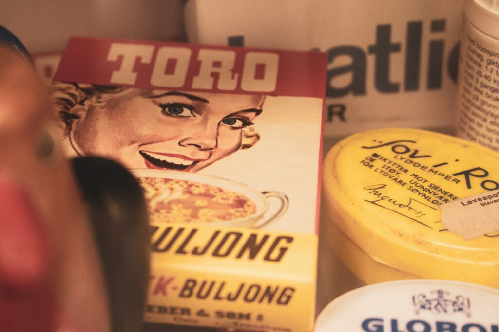 'Does it spark joy?' How to get rid of sentimental possessions - photo of old vintage packaging