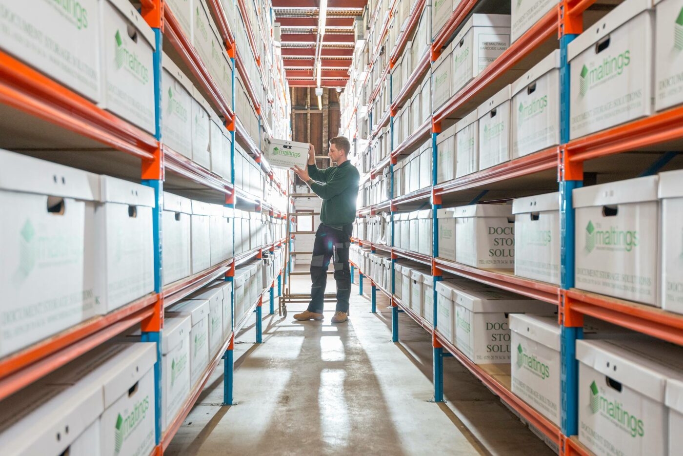 Maltings Document Storage Solutions in Cardiff